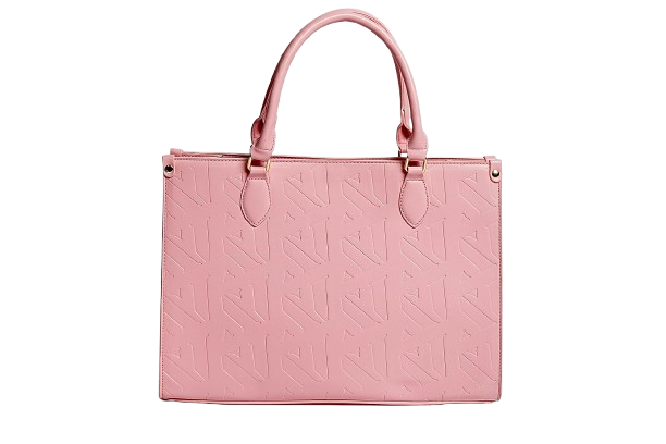 PINK MONOGRAM HANDBAG/ TOTE