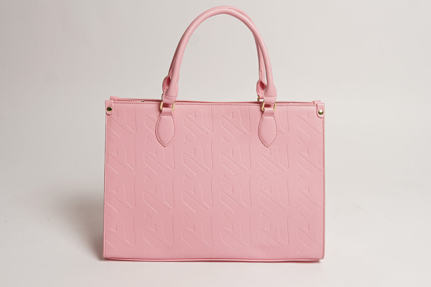 PINK MONOGRAM HANDBAG/ TOTE